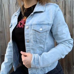 Light Wash Denim Jacket